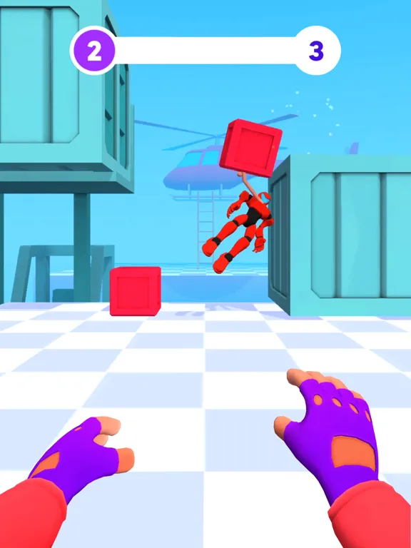 Capturas de pantalla de Ropy Hero 3D: Super Action iPad 