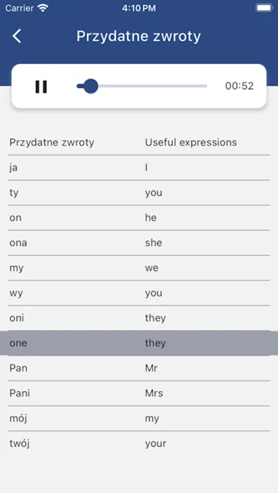 Rozmówki Polsko Angielskie 스크린샷