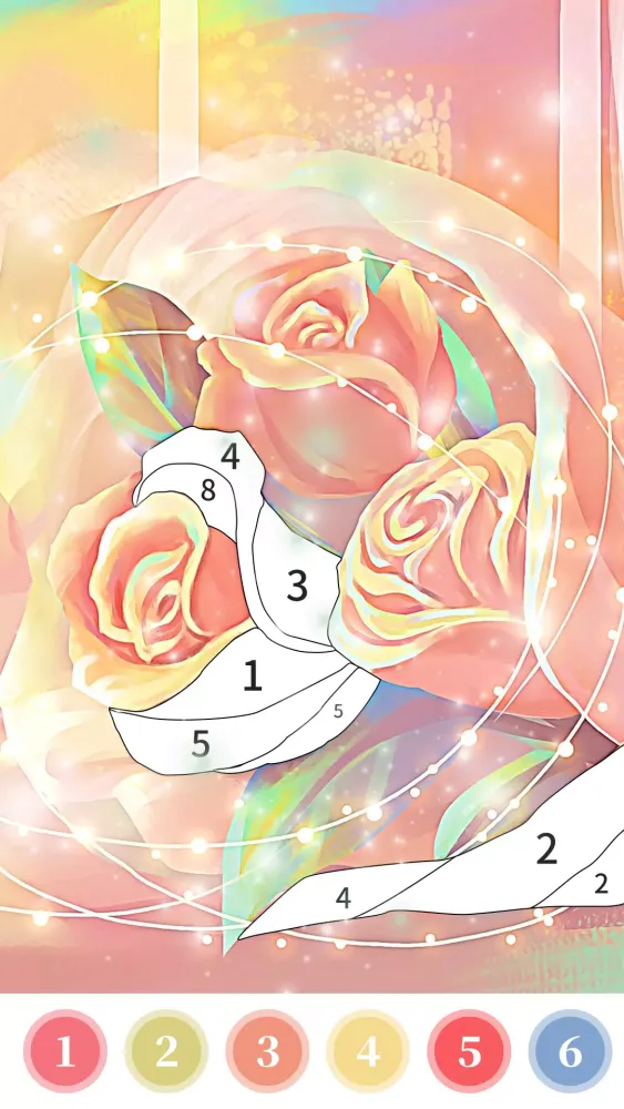 Rose Coloring Book 스크린샷