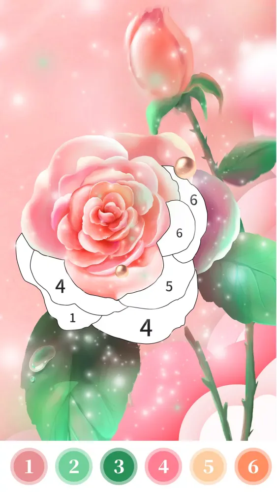 Rose Coloring Book 스크린샷