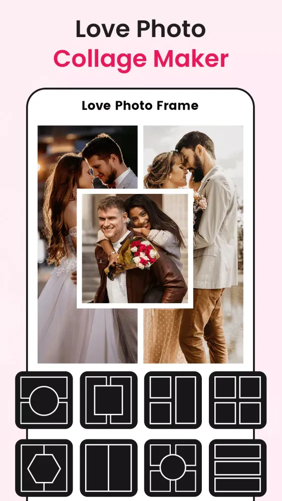 Ảnh chụp màn hình của Love Photo Frames