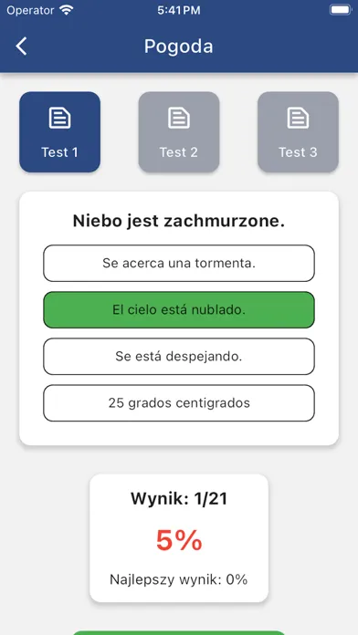 Tangkapan layar Rozmówki polsko-hiszpańskie