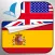 Learn SPANISH Fast and Easy - Learn to Speak Spanish Language Audio Phrasebook and Dictionary App for Beginners