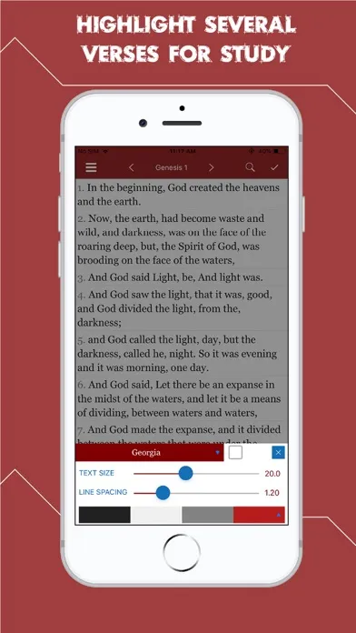 Capturas de pantalla de Rotherham Emphasized Bible