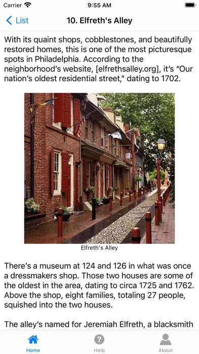 Philadelphia History Tour Screenshots