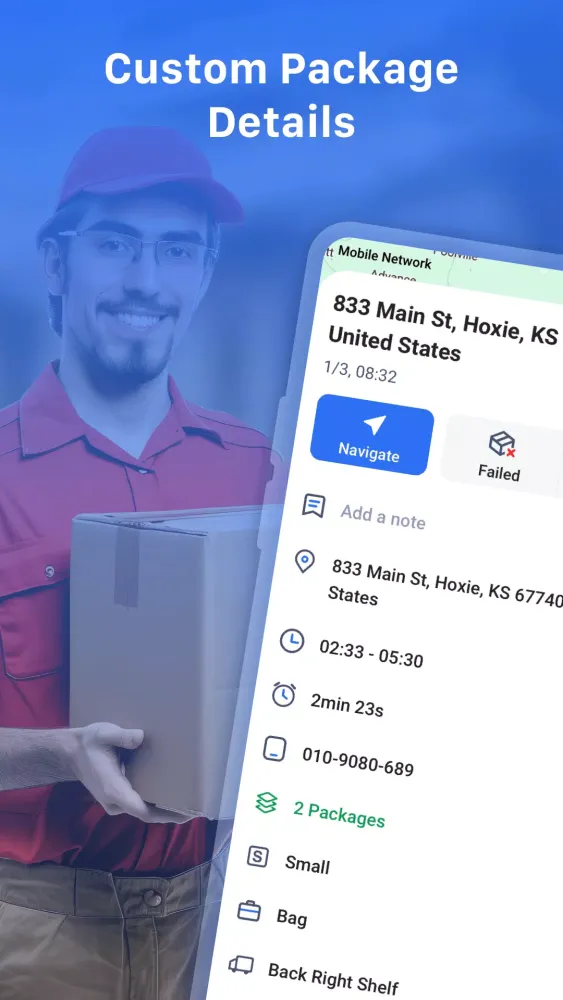 تصاویر Multi Stop Route Planner App
