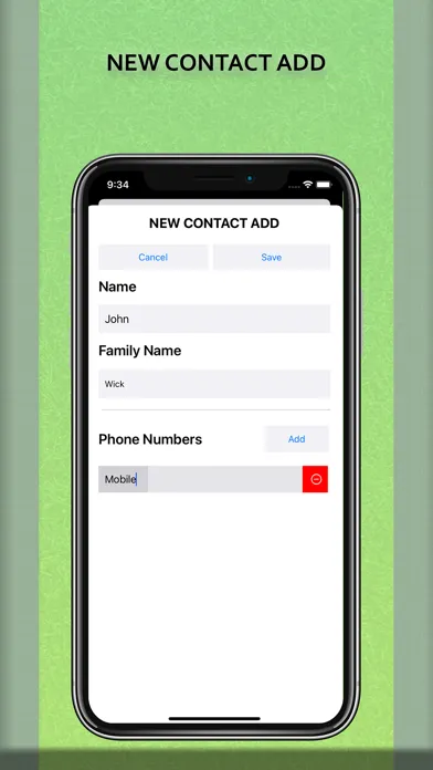 Capturas de tela do Only Contacts