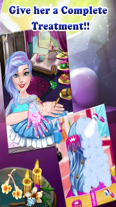ภาพหน้าจอของ Princess Salon Games For Girls