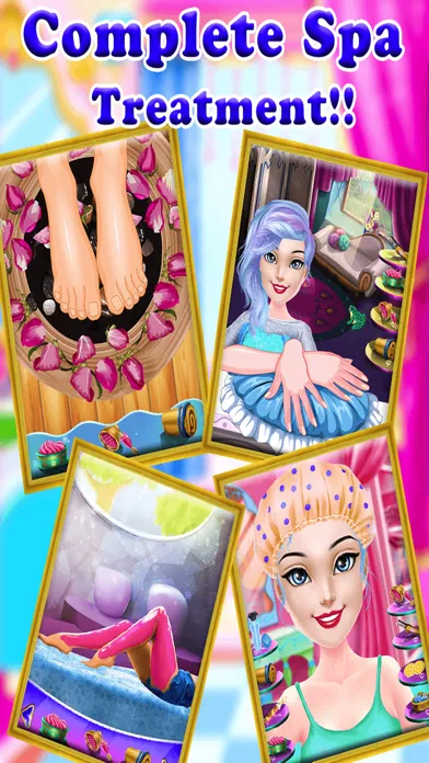 ภาพหน้าจอของ Princess Salon Games For Girls