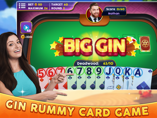 Royale Gin Rummy iPad  سکرین شاٹس