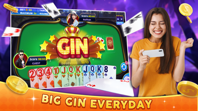 Royale Gin Rummy سکرین شاٹس