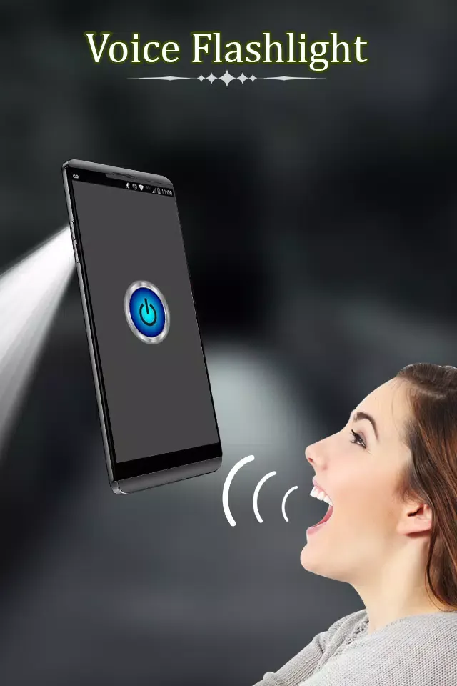 Zrzuty ekranu Voice Torch Light - Flashlight