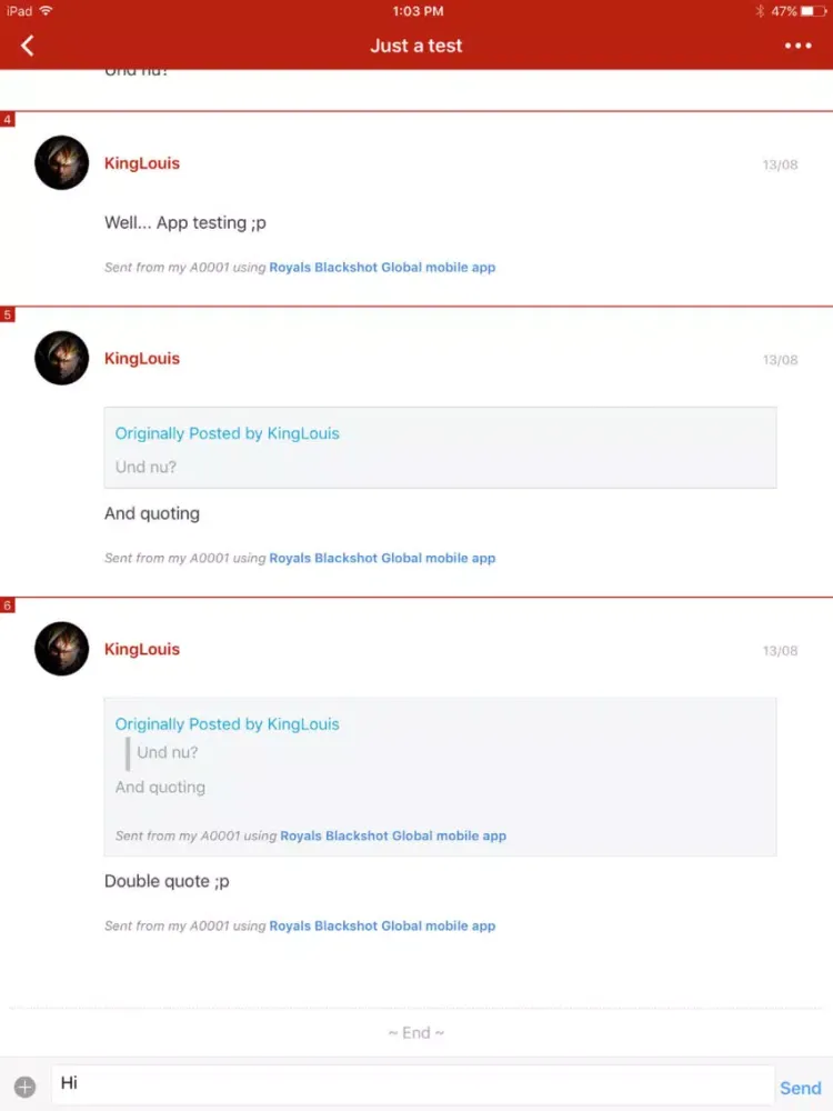 Royals Blackshot Global iPad  स्क्रीनशॉट