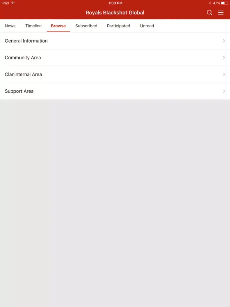 Royals Blackshot Global iPad  स्क्रीनशॉट