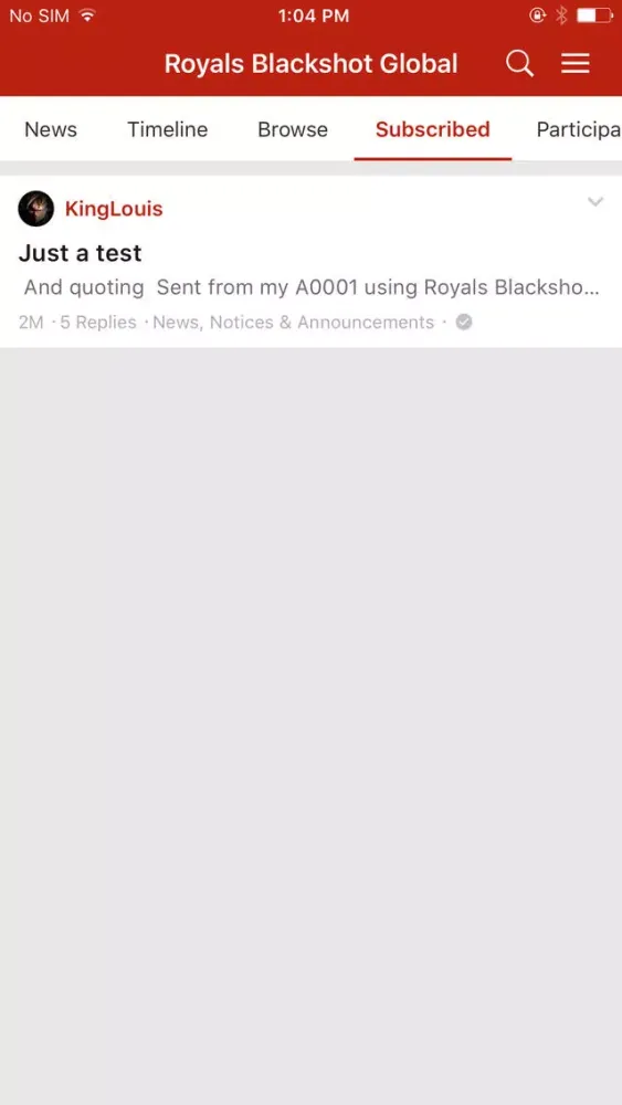 Royals Blackshot Global स्क्रीनशॉट