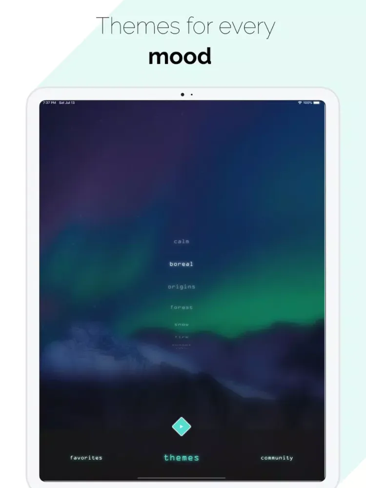 Lo-Fi Radio: Work,Study,Chill iPad  Screenshots