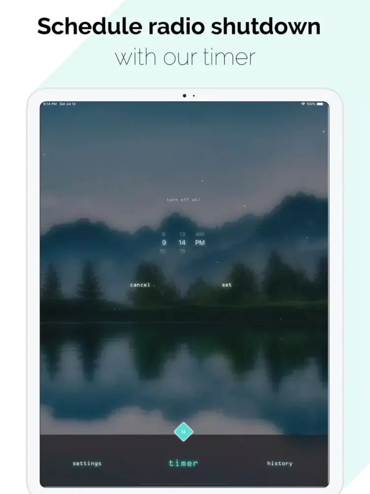 Lo-Fi Radio: Work,Study,Chill iPad  Screenshots
