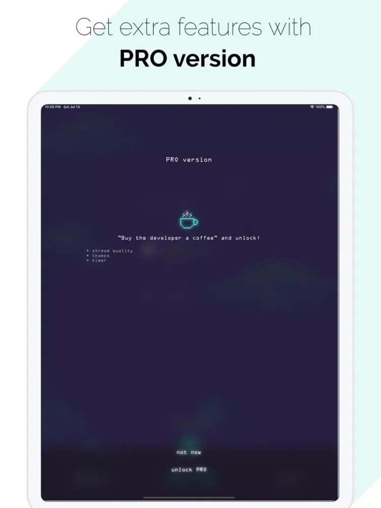 Lo-Fi Radio: Work,Study,Chill iPad  Screenshots