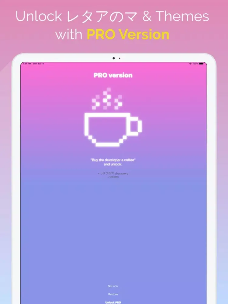 Tangkapan skrin Vapor: Aesthetic Keyboard iPad 