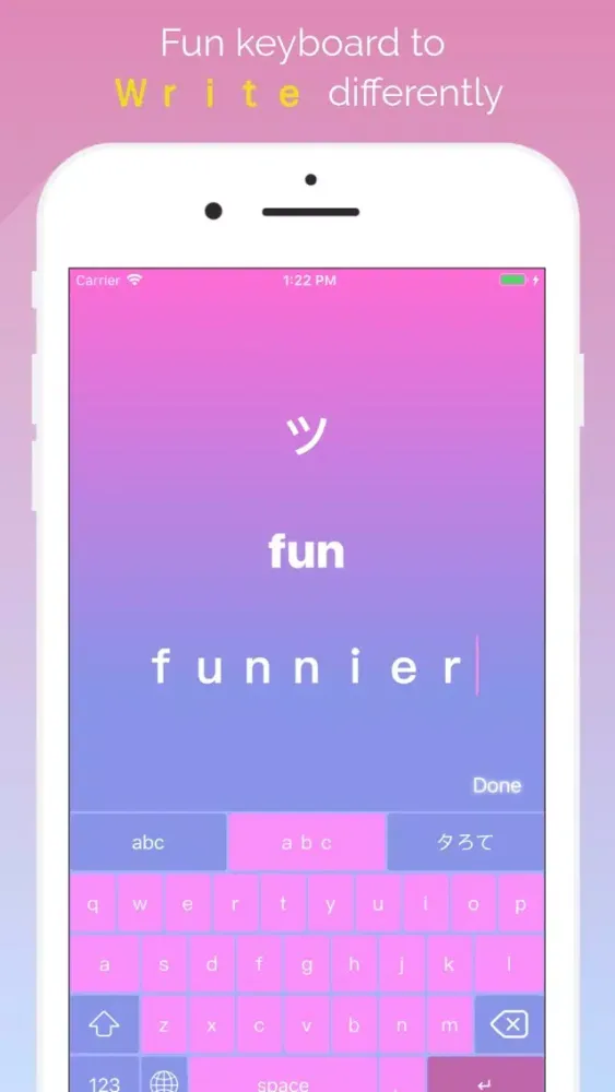 Tangkapan skrin Vapor: Aesthetic Keyboard