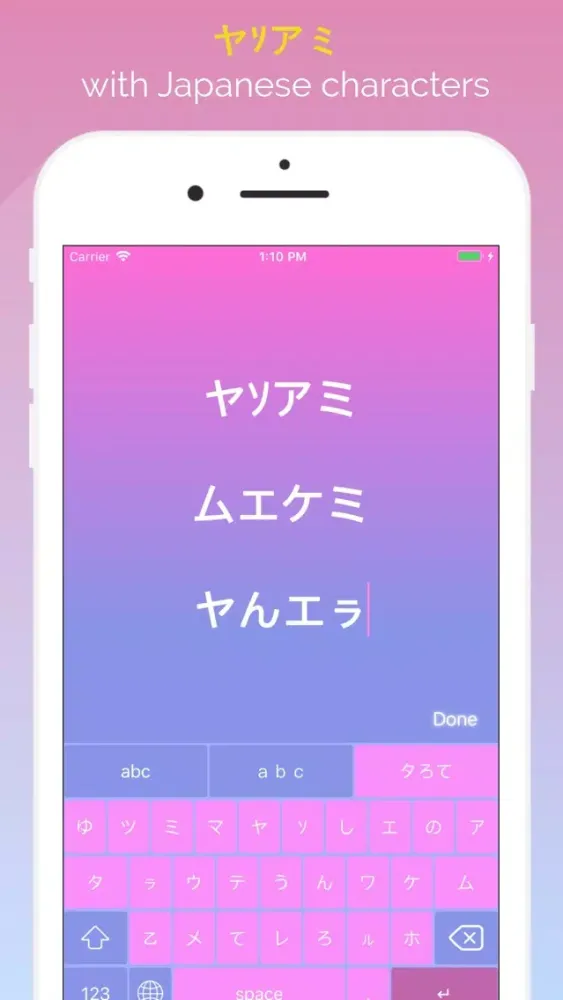 Tangkapan skrin Vapor: Aesthetic Keyboard