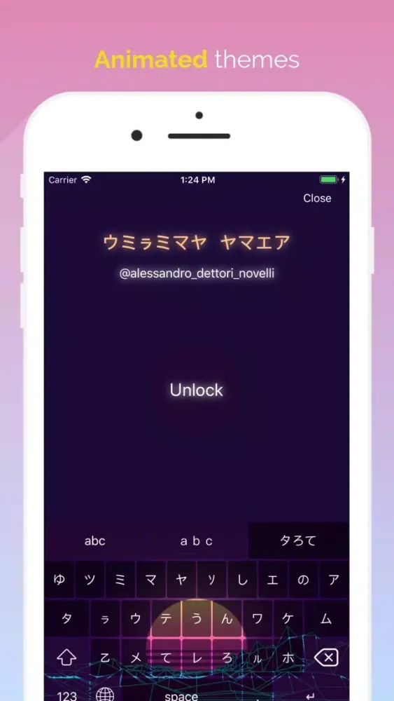Tangkapan skrin Vapor: Aesthetic Keyboard