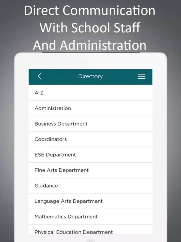 Скриншоты Royal Palm Beach Community High School iPad 