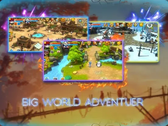 ภาพหน้าจอของ My Hero Academy -Fantasy World iPad 