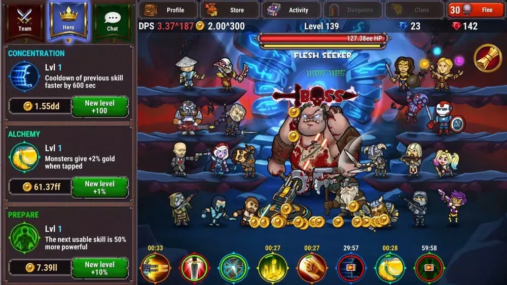 Lords Royale: RPG Clicker Screenshots