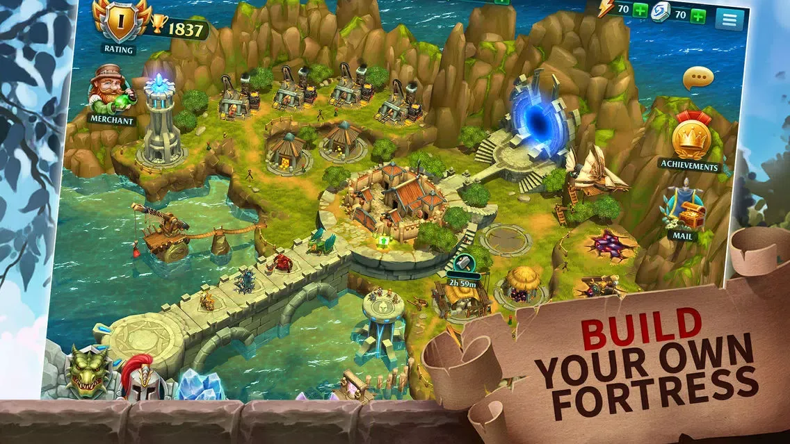 Forge of Glory: Puzzle & RPG應用截圖