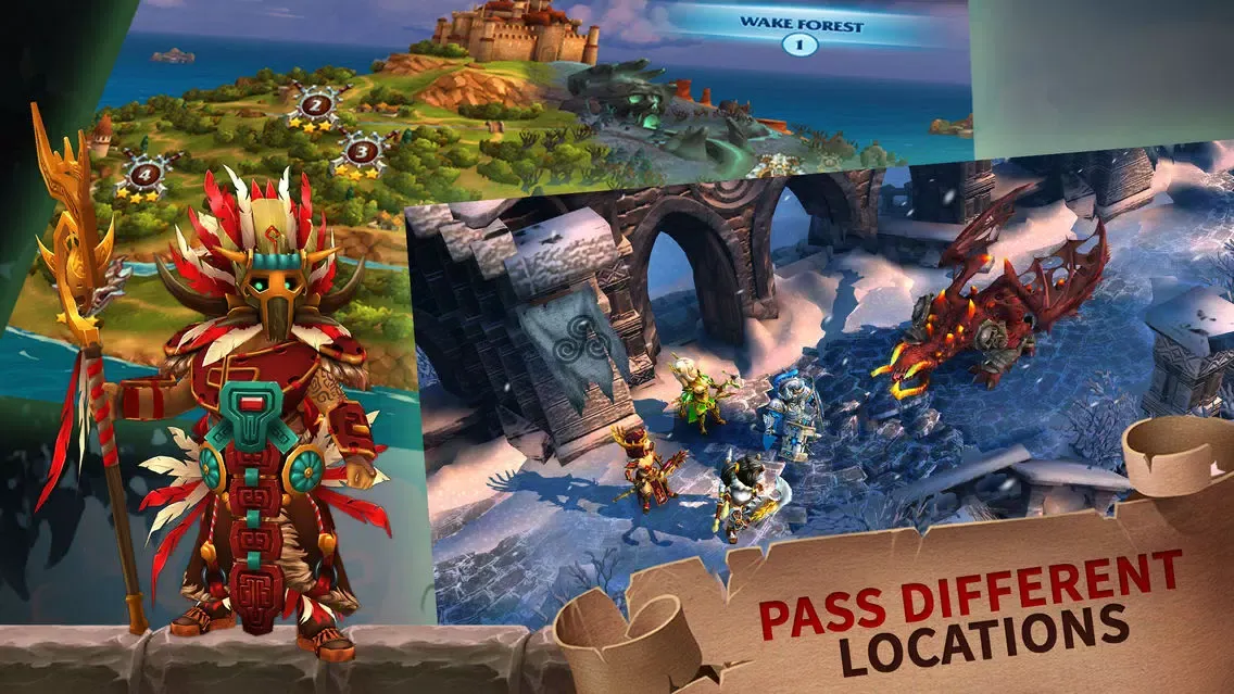 Forge of Glory: Puzzle & RPG應用截圖