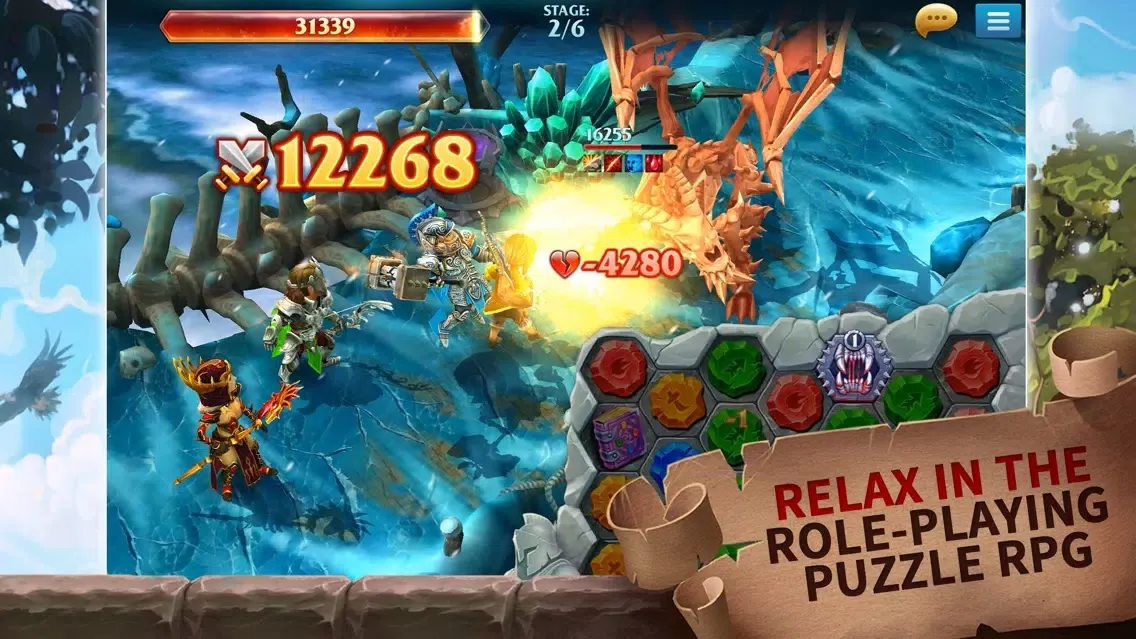 Forge of Glory: Puzzle & RPG應用截圖