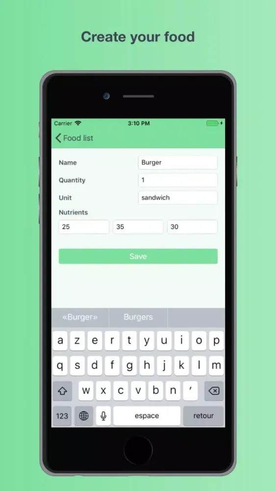 Capturas de pantalla de Fit your calories