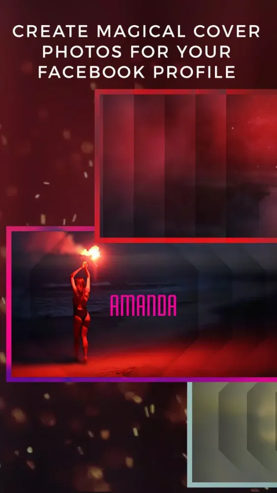 Capturas de pantalla de Cover Photo Maker & Creator