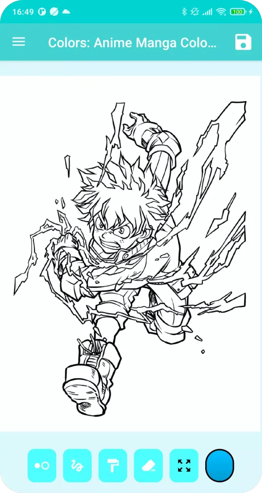 Captures d'écran de Colors: Anime Manga Coloring