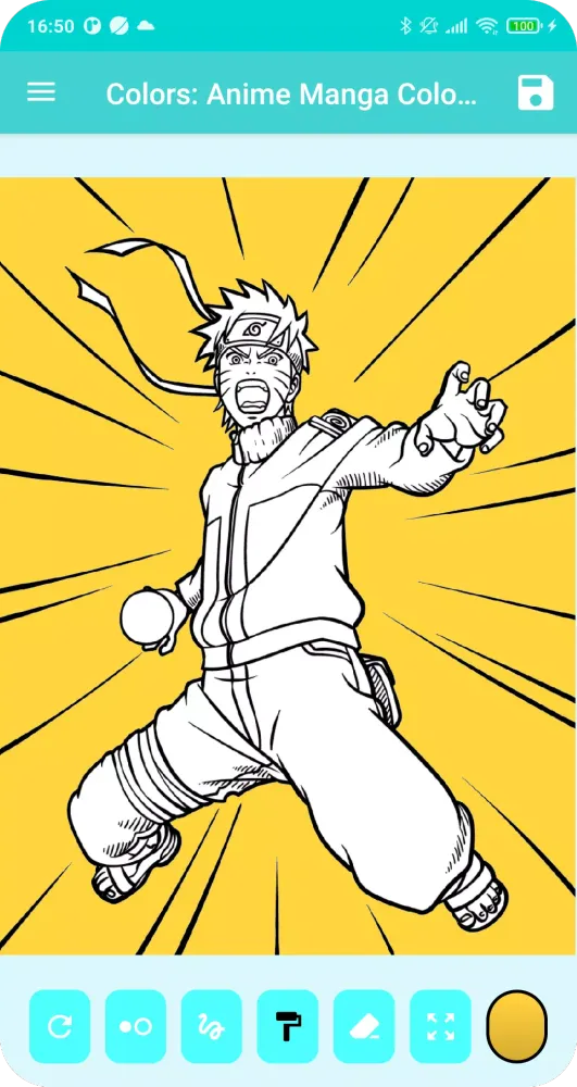 Captures d'écran de Colors: Anime Manga Coloring