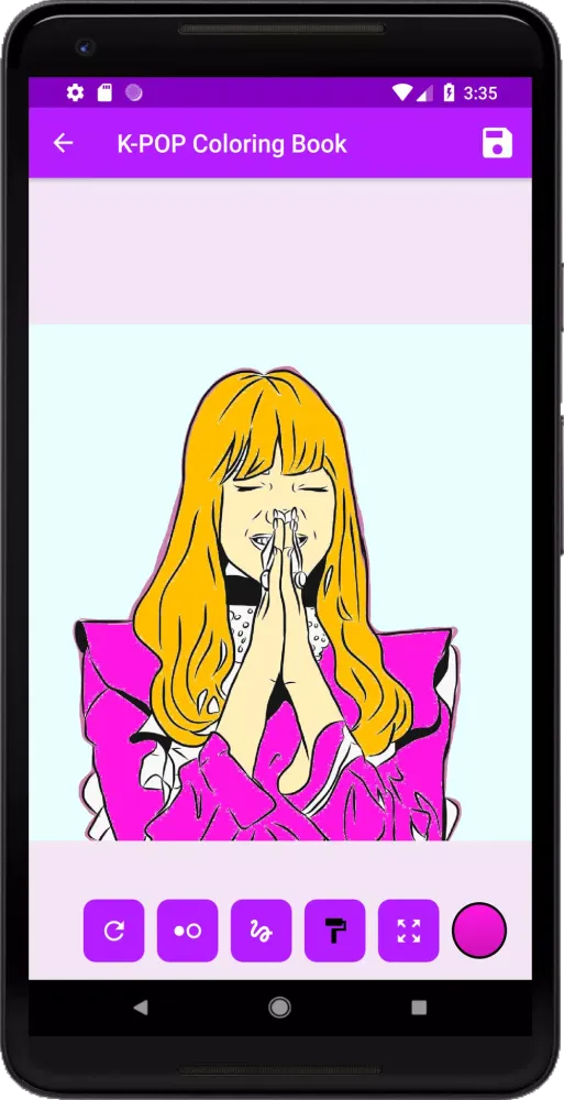 K-POP Coloring Book Screenshots