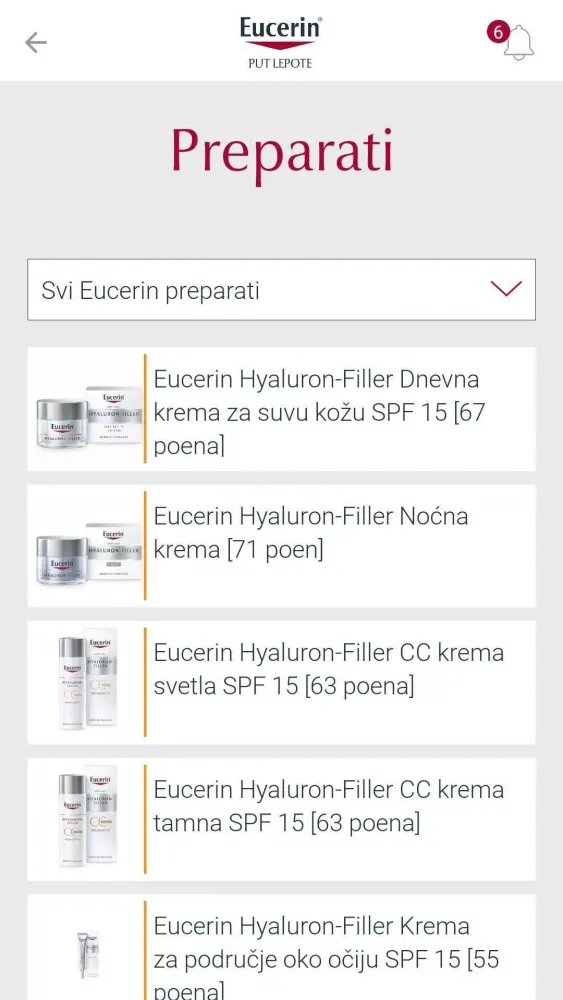 Eucerin® put lepote Screenshots