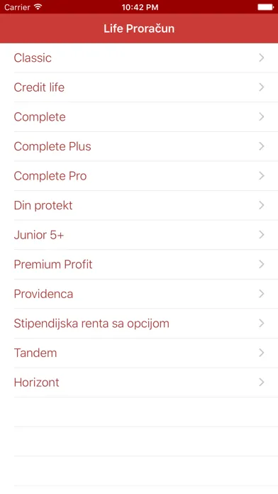 Generali Life Screenshots