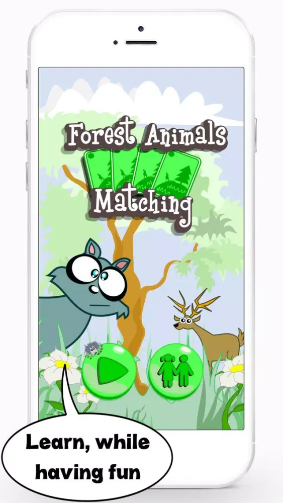 Forest Animals Matching Game for Kids and Toddlers应用截图