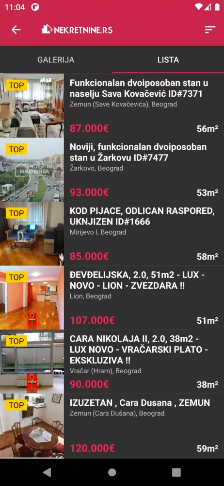 تصاویر Nekretnine.rs