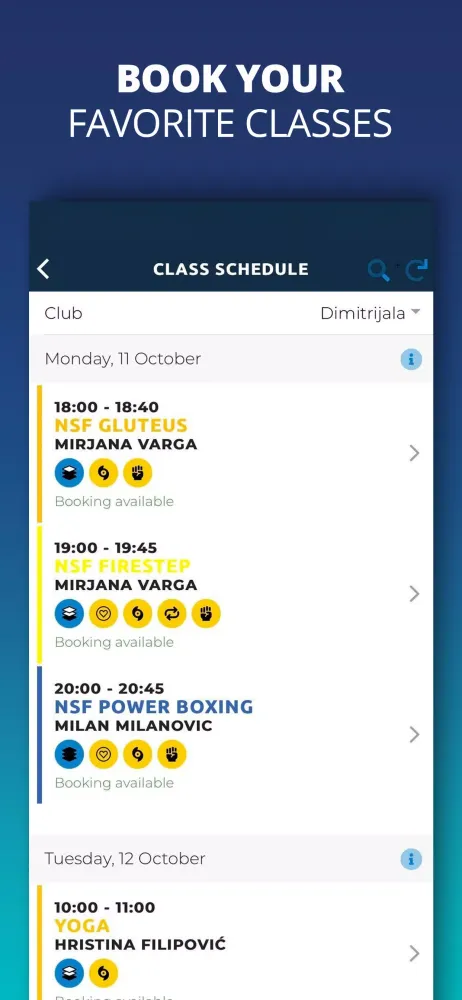 Non Stop Fitness Serbia Ekran Görüntüleri
