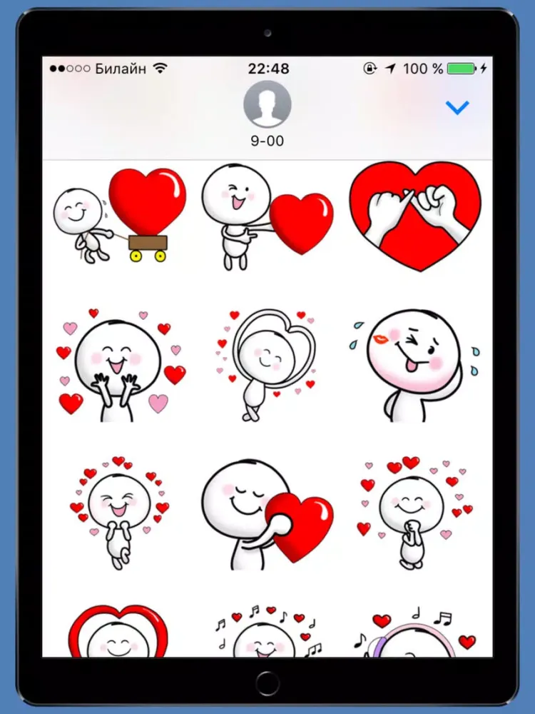 Love STiK Sticker Pack iPad  スクリーンショット
