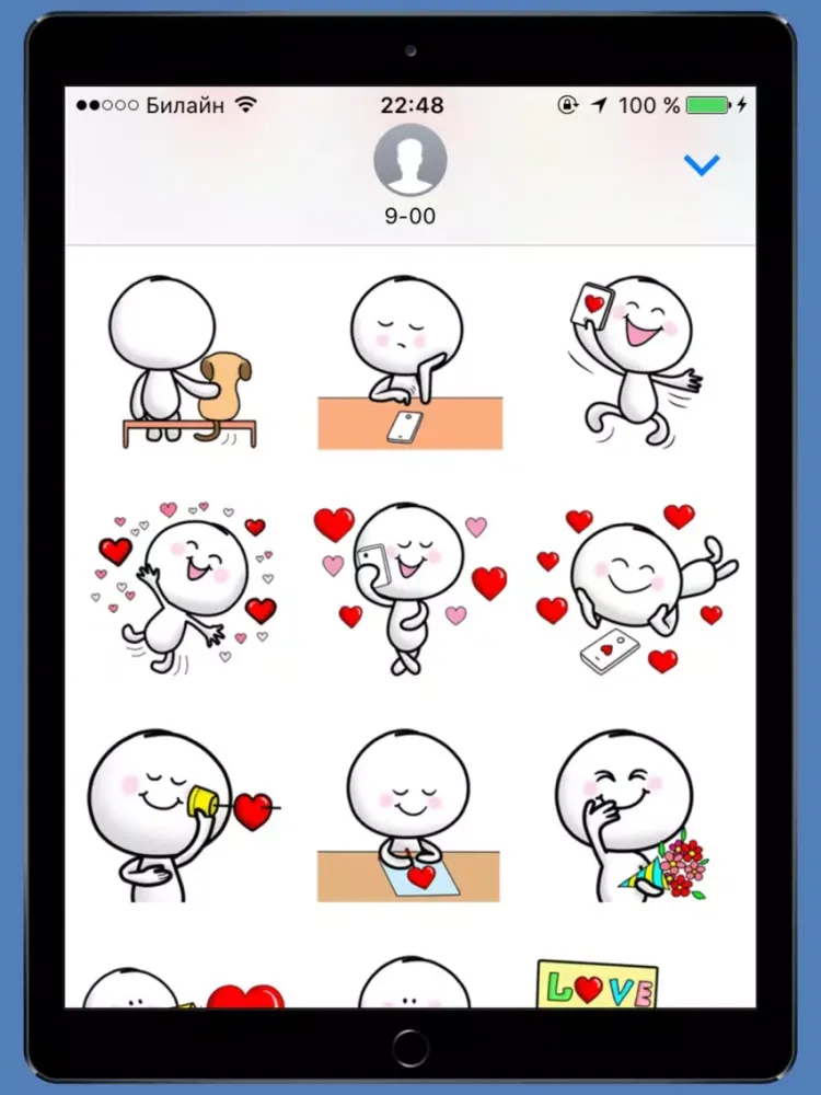 Love STiK Sticker Pack iPad  スクリーンショット