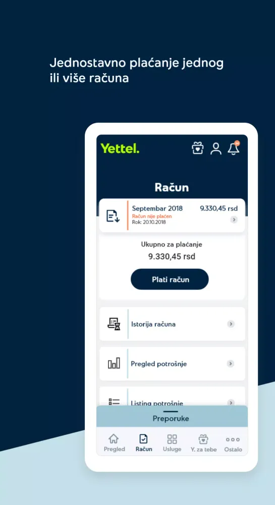 Yettel SRB स्क्रीनशॉट