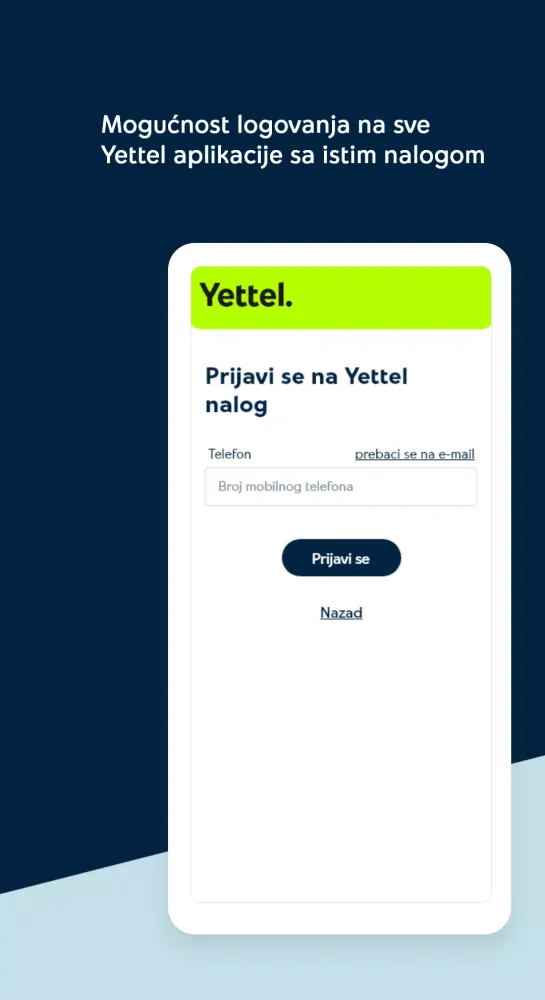 Yettel SRB स्क्रीनशॉट