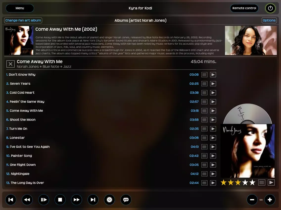 Zrzuty ekranu Kyra for Kodi iPad 