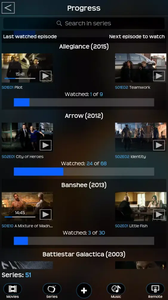 Zrzuty ekranu Kyra for Kodi