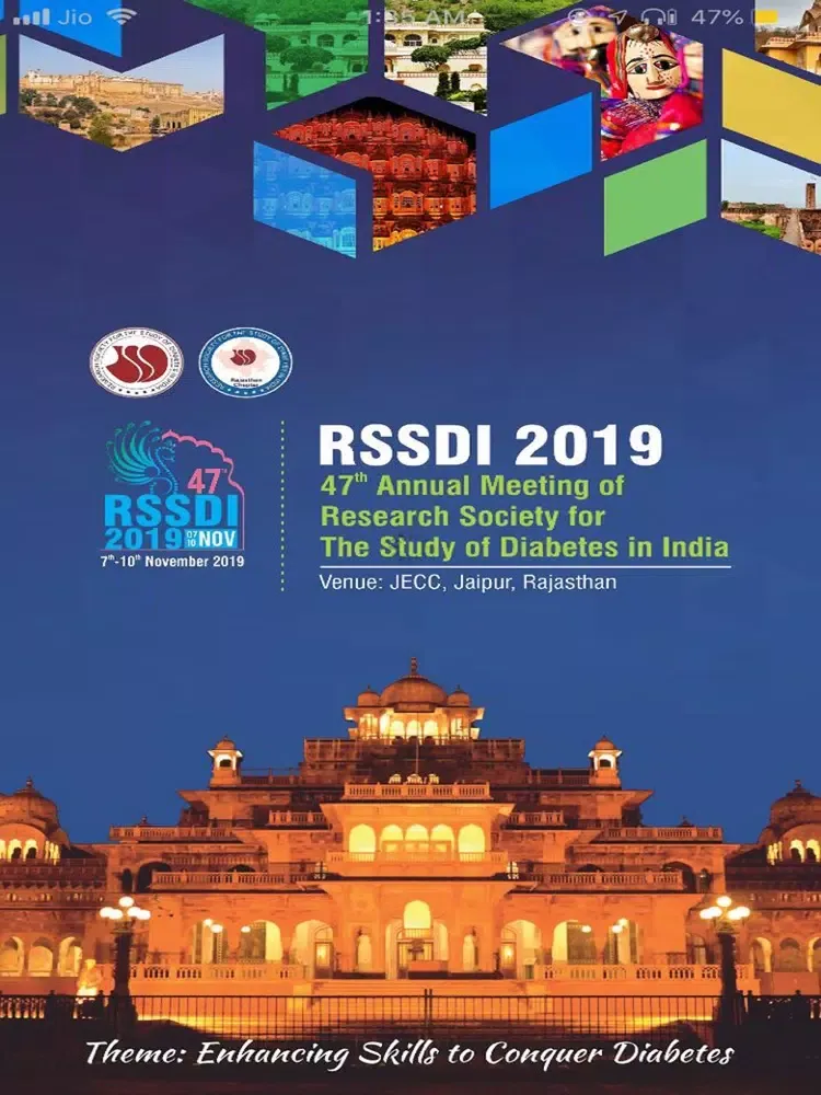 RSSDI 2019 Jaipur iPad  스크린샷
