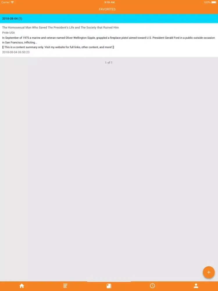 RSS Reader Mobi iPad  Ekran Görüntüleri